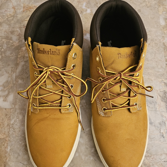 Timberland Men's Tan High-Top Sneakers - Picture 3 of 6